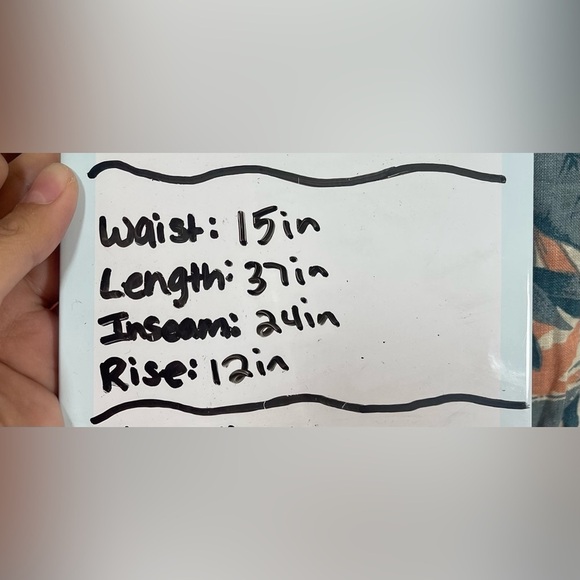 C&C California Linen Palm Leaf Tropical Printed Wide Leg Cropped Pants Women’s M - Picture 7 of 8